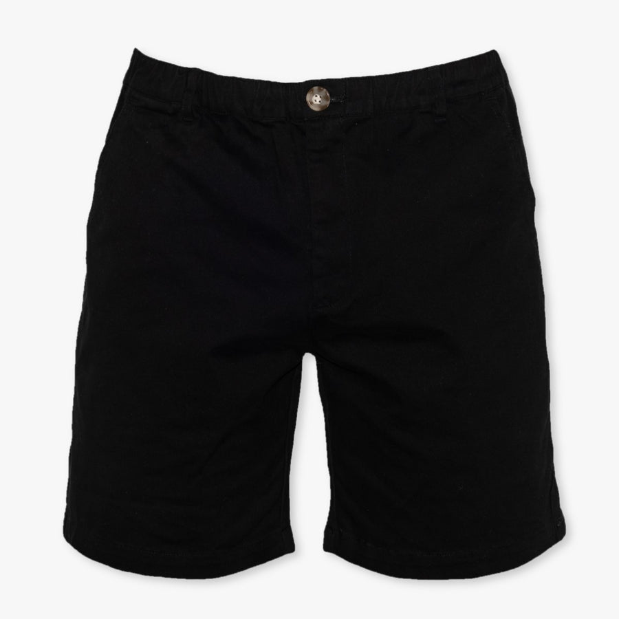 Black 7" Stretch Shorts - Meripex Apparel