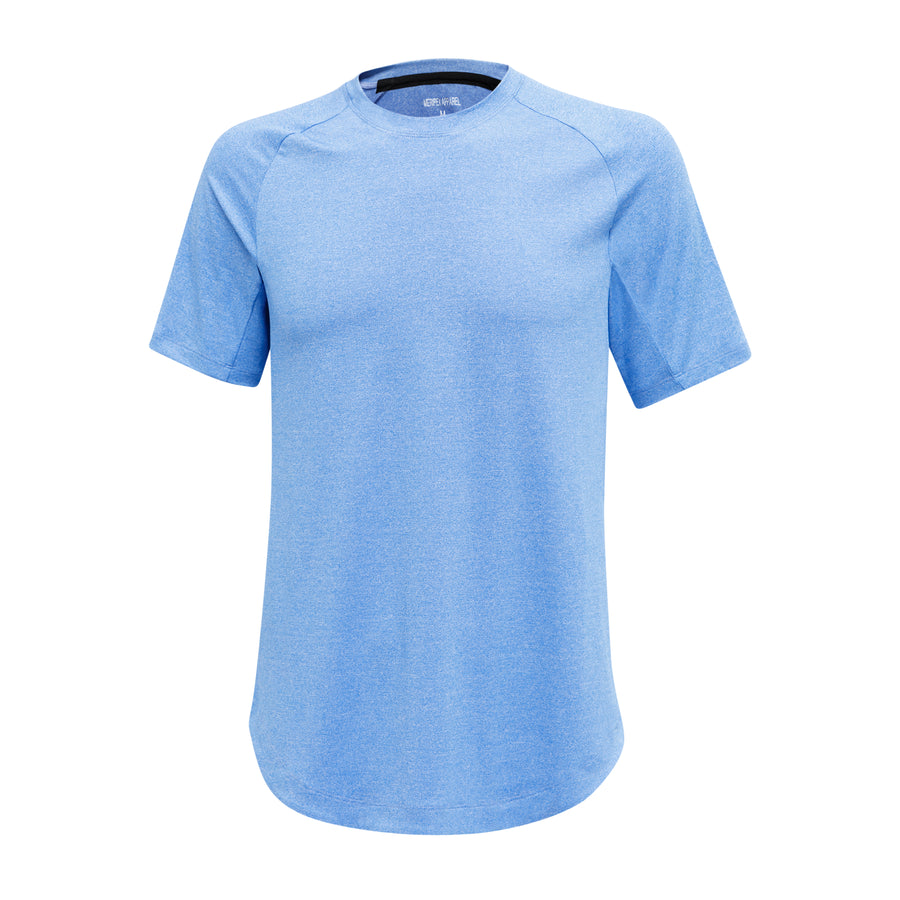 Blue Heather Performance Athletic T-Shirt