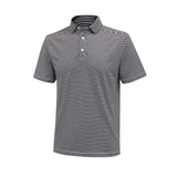 Black & White Stripe Polo