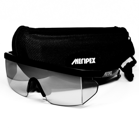 Glossy Black Vintage Mirrored Sunglasses - Meripex Apparel