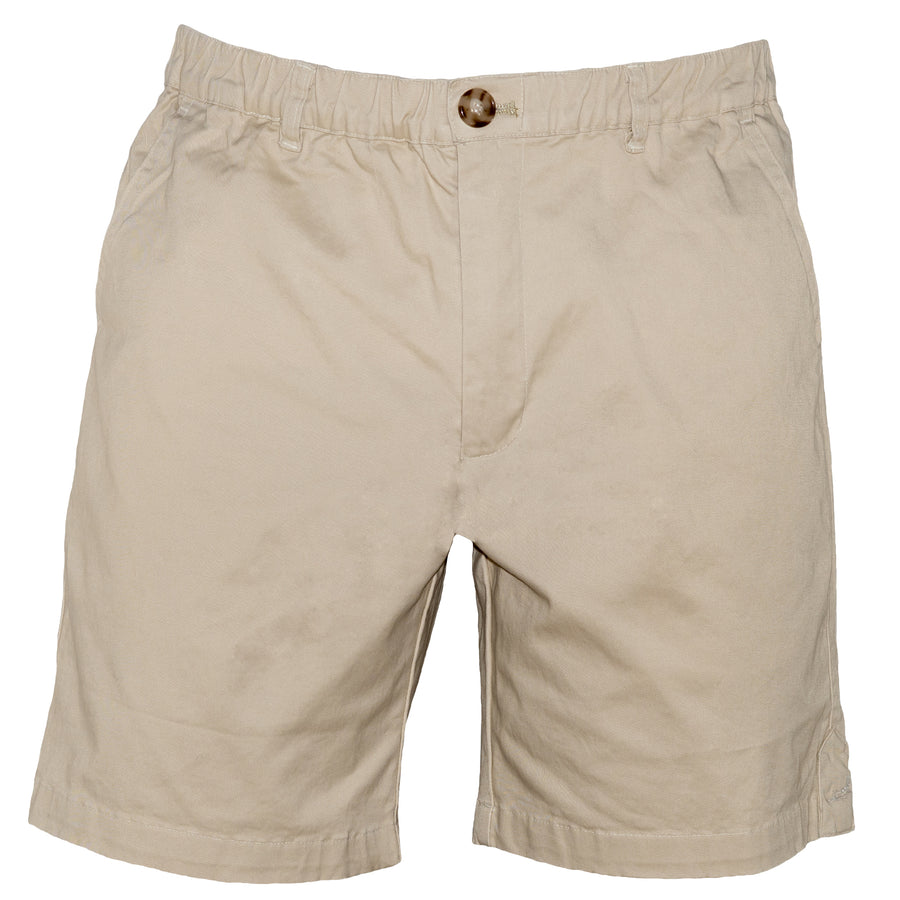 Khaki 7" Stretch Shorts - Meripex Apparel