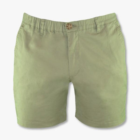 Olive 7" Stretch Shorts